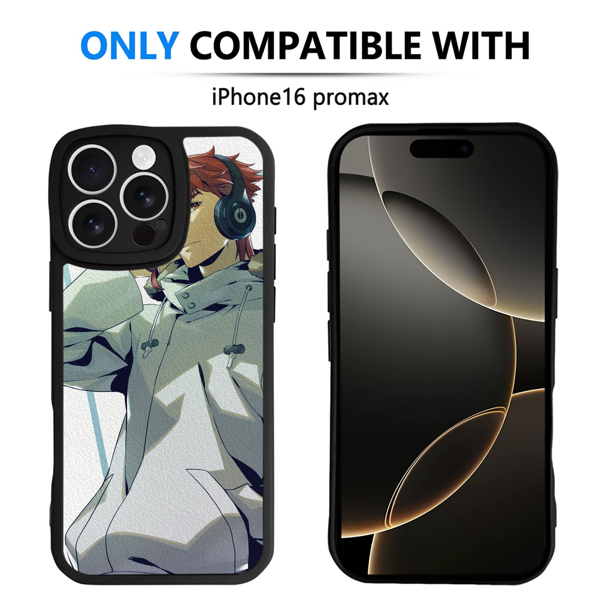 （画像用） ジョジョの奇妙な冒険 JoJo's Bizarre Adventure 【iPhone 16シリーズ対応】シリコンスマホケース（レザー調） 材質：シリコン